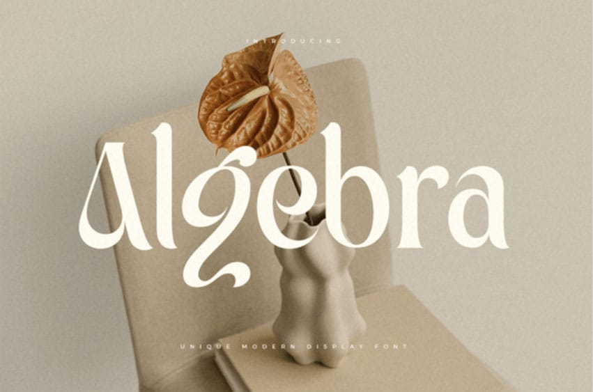 Algebra Font