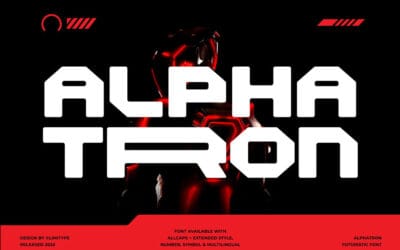 Alphatron Font