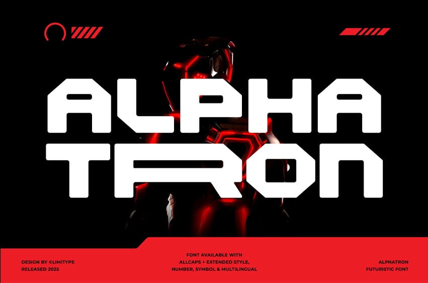 Alphatron Font