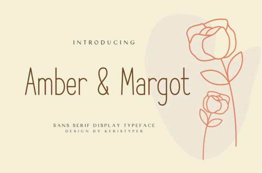 Amber & Margot Font
