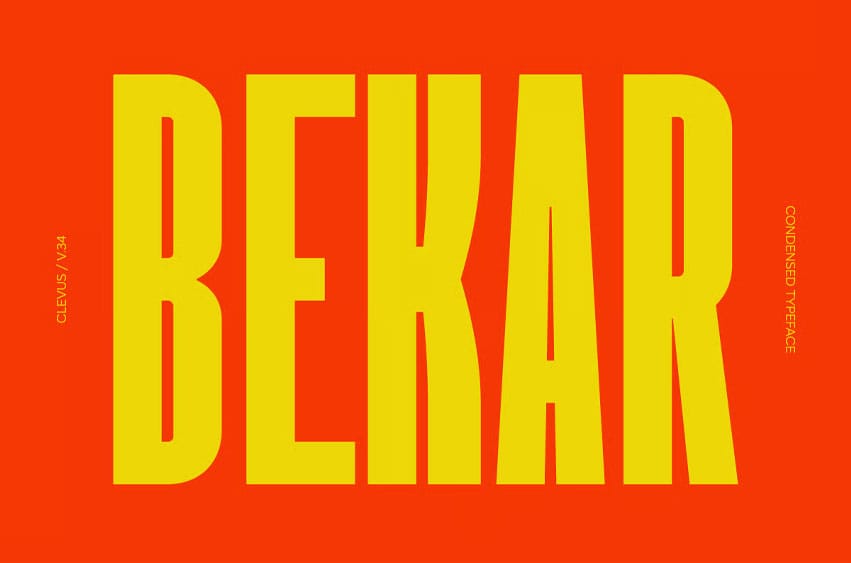 Bekar Font
