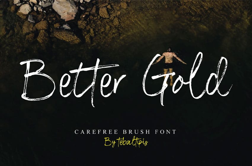 Better Gold Font