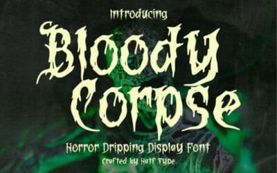 Bloody Corpse Font