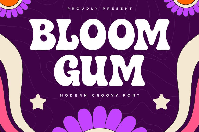 Bloom Gum Font