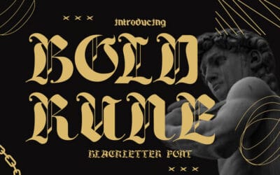 Bold Rune Font