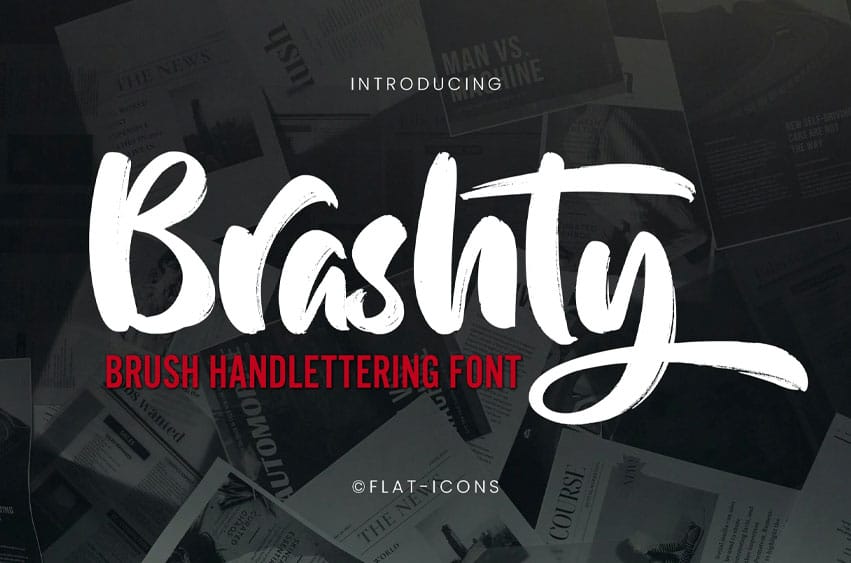 Brashty Font