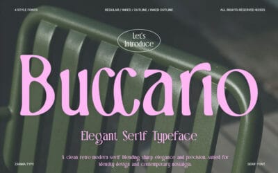 Buccario Font