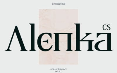 CS Alenka Font