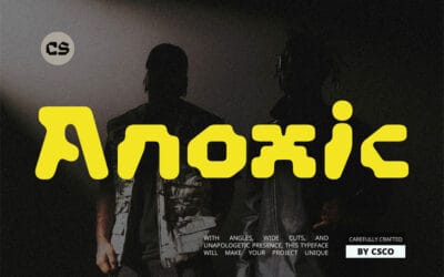 CS Anoxic Font