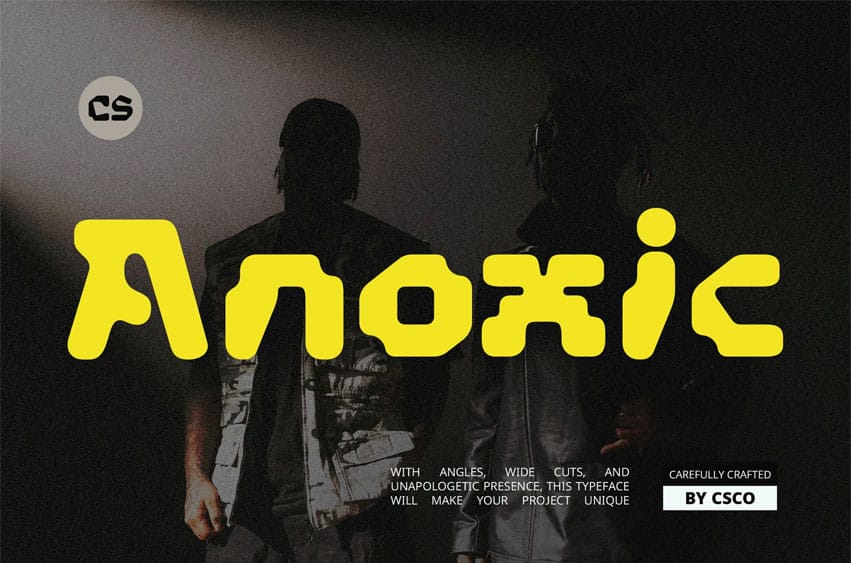 CS Anoxic Font
