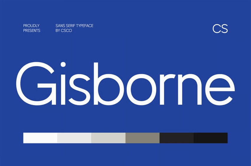 CS Gisborne Font