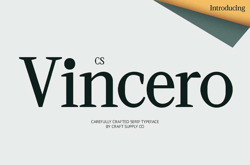 CS Vincero Font