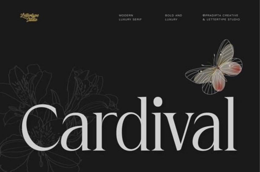 Cardival Font