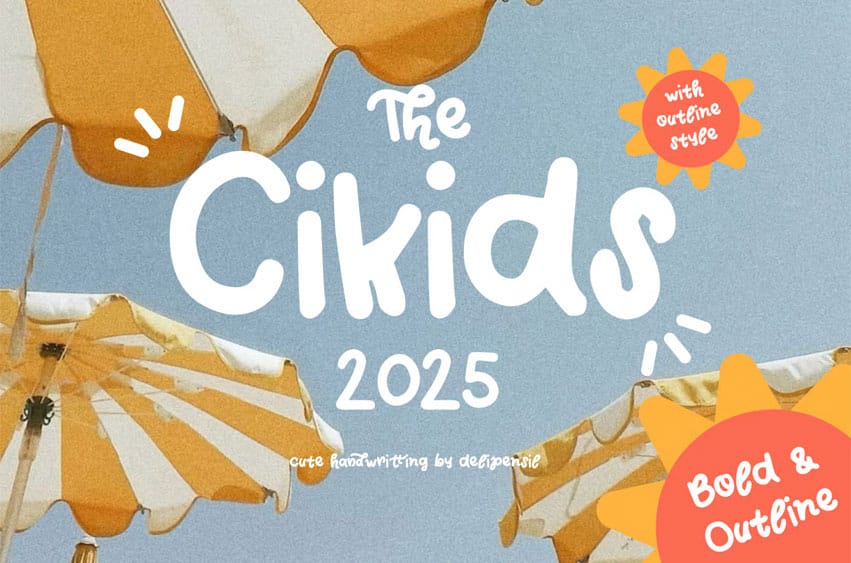 Cikids Font