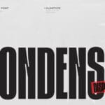 Condenso Font