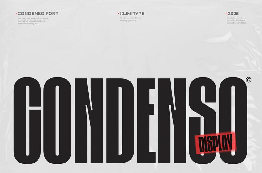 Condenso Font