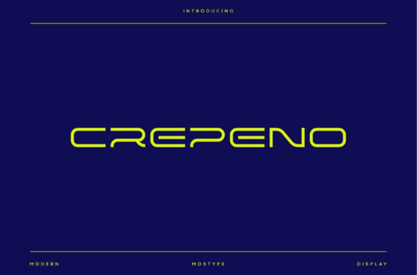 Crepeno Font