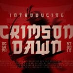 Crimson Dawn Font