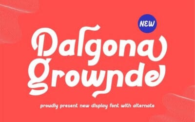Dalgona Grownde Font