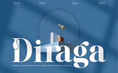 Diraga Font