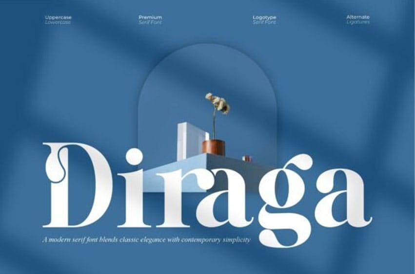Diraga Font