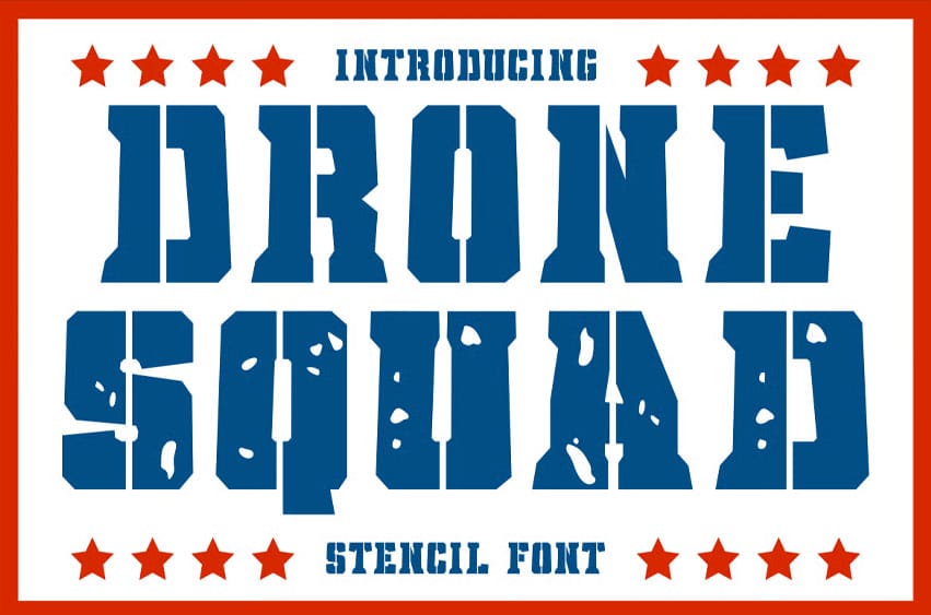 Drone Squad Font