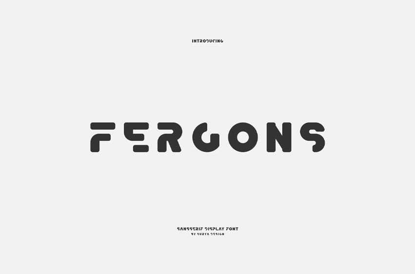 Fergons Font