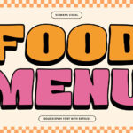 Food Menu Font