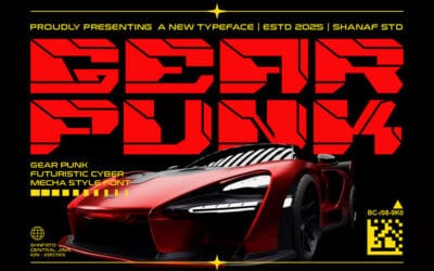 Gearpunk Font