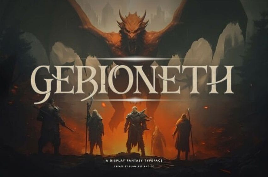 Gebioneth Font