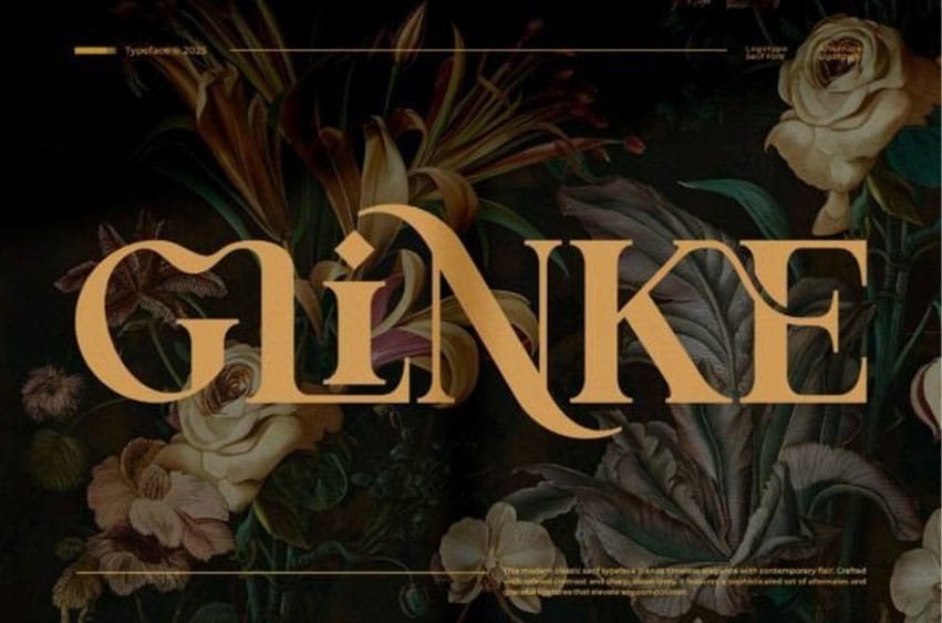 Glinke Font