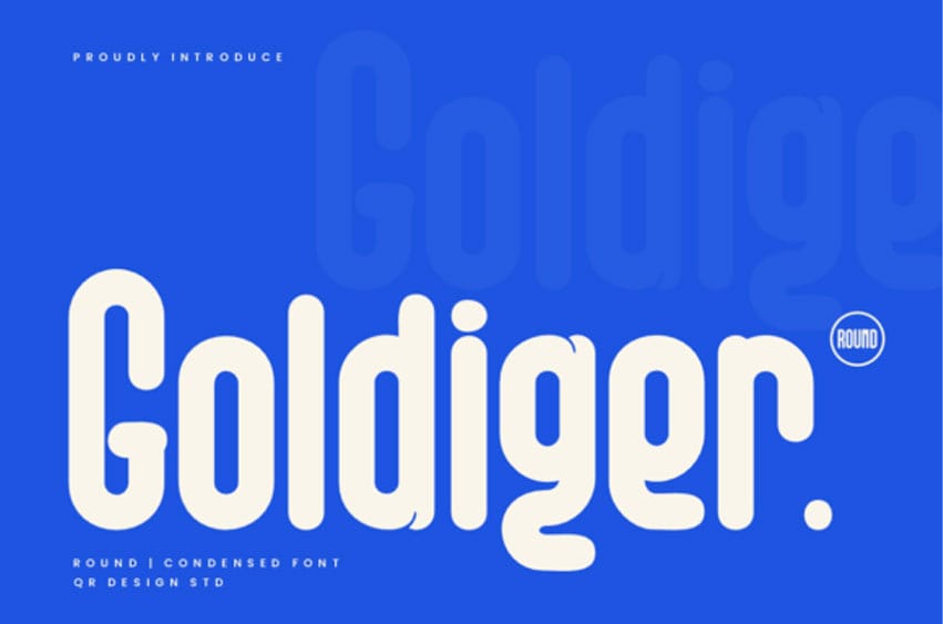 Goldiger Font
