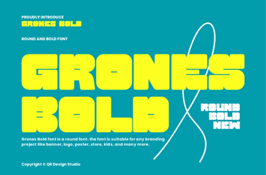 Grones Bold Font