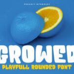 Growed Font