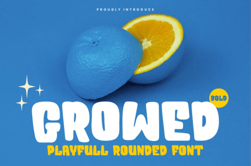 Growed Font