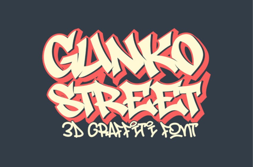 Gunkostreet Regular Font