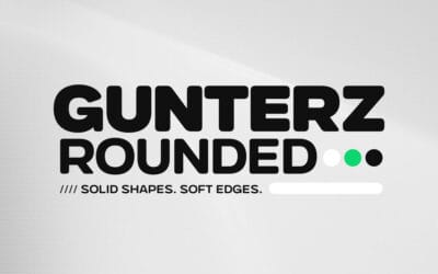 Gunterz Rounded Font