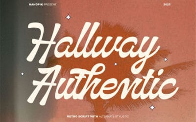 Hallway Authentic Font