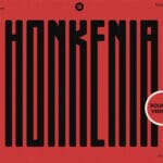 Honkenia Rounded Font