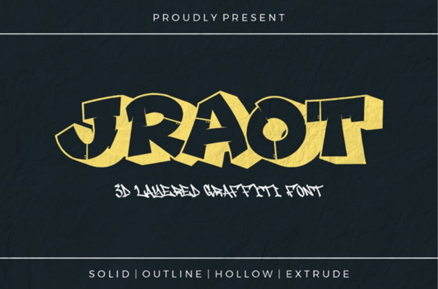 Jraot Regular Font