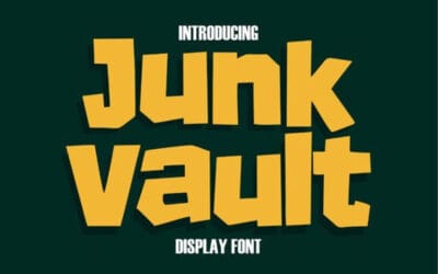 Junk Vault Font