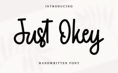 Just Okey Font