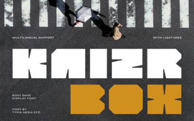 Kaizr Box Font