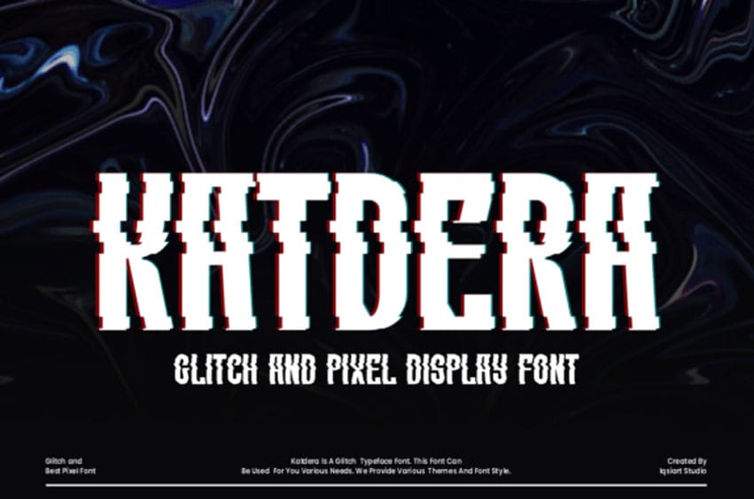 Katdera Font