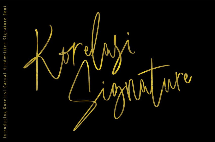 Korelasi Font
