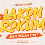 Lakon Rokum Font