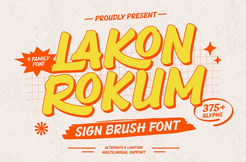 Lakon Rokum Font