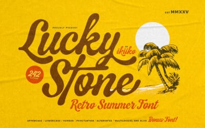 Lucky Stone Font