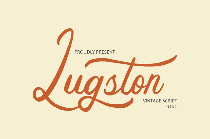 Lugston Font
