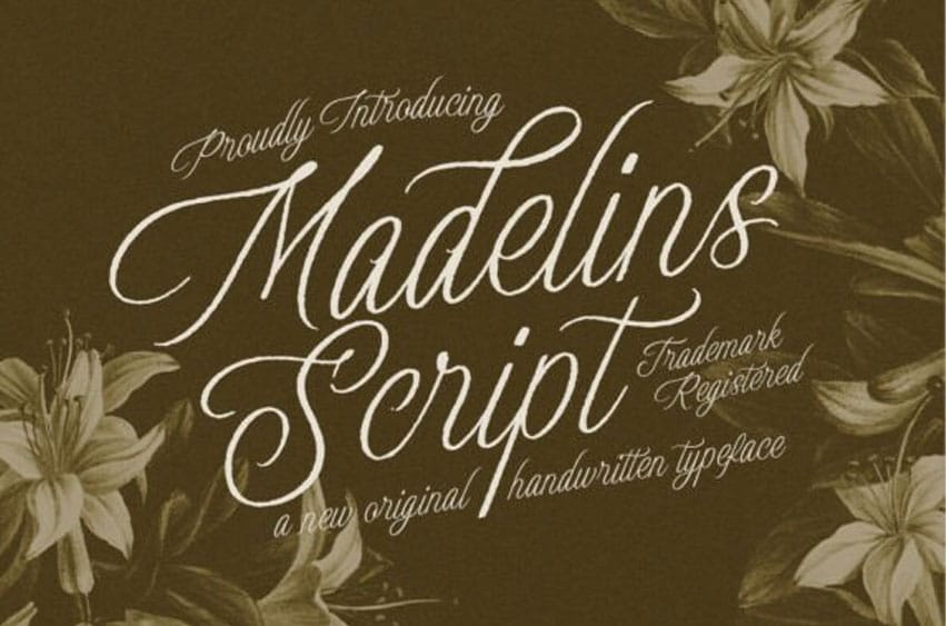 Madelins Script Font